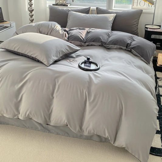 Veluna™ | Solid Color – Duvet cover + pillowcases
