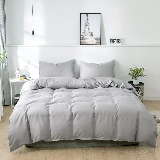 Veluna™ | Solid Color – Duvet cover + pillowcases